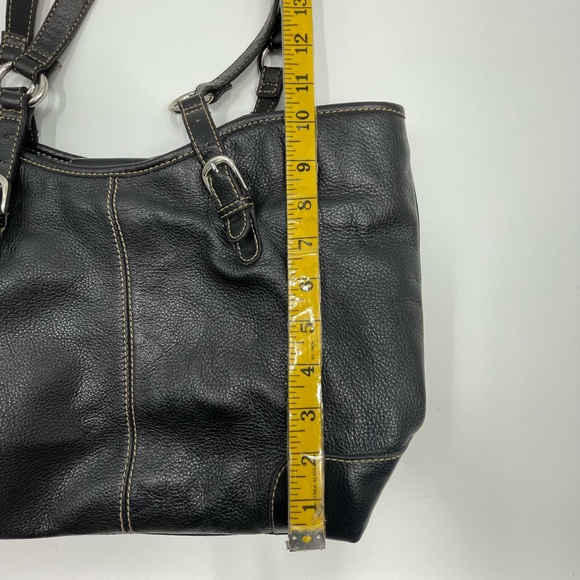 The Sak Black Pebble Leather Tote - Picture 7 of 9